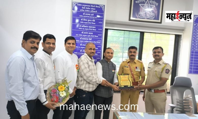 Special felicitation of ‘Real Heroes’ police officers in Pimpri-Chinchwad on the occasion of Independence Day.