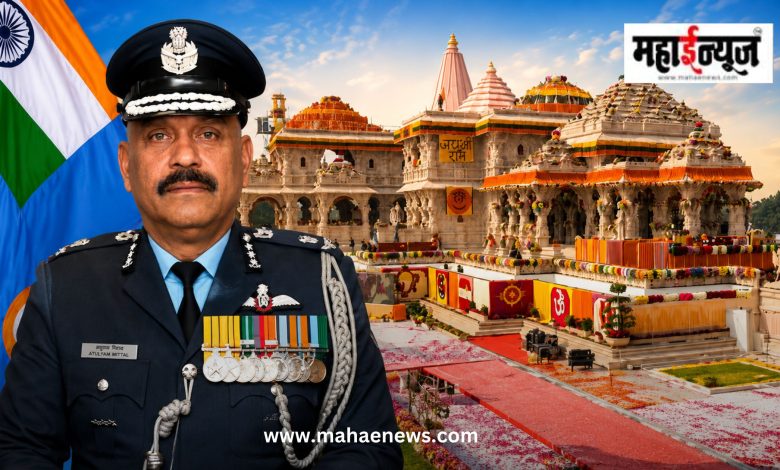 राम मंदिराला मिळाले पहिले CEO; एअर मार्शल जितेंद्र मिश्रा यांच्यावर मोठी जबाबदारी
